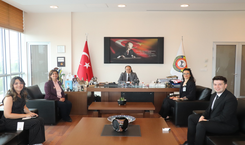 LÖSEV HEYETİ YÖNETİM KURULU BAŞKANIMIZI ZİYARET ETTİ